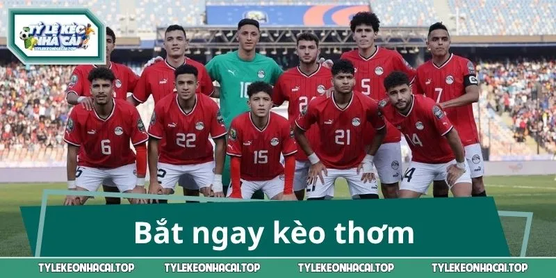 Bắt ngay kèo thơm trận Australia - Ai Cập