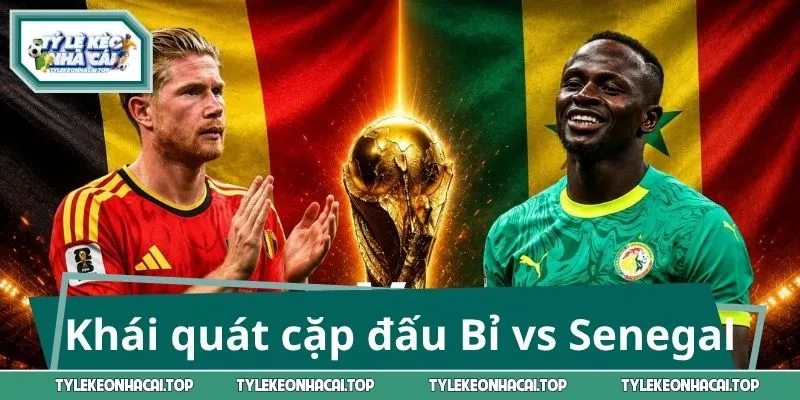 Khái quát về cặp đấu Bỉ vs Senegal