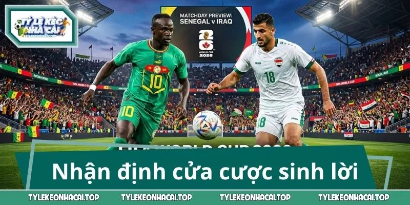 Nhận định cửa cược sinh lời tốt nhất trận Senegal vs Iraq 