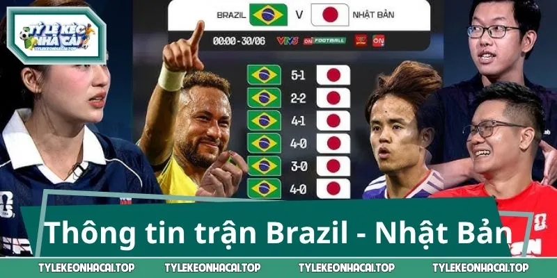 Thông tin trước trận Brazil - Nhật Bản
